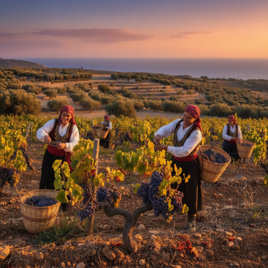 Cretan wine rethymno